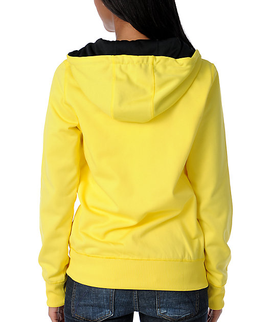yellow tech fleece
