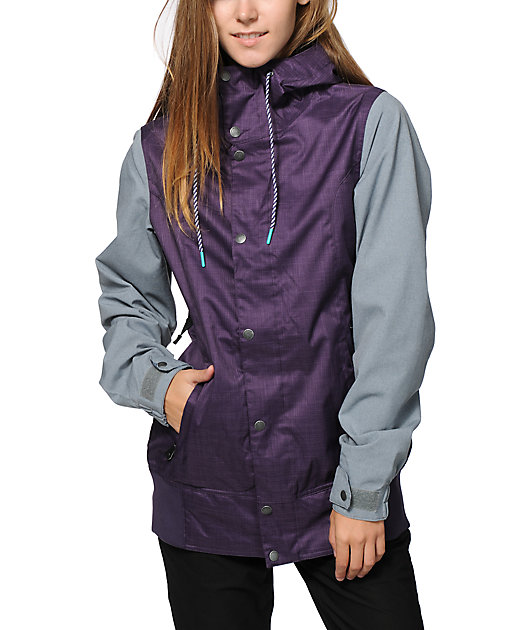 volcom purple jacket