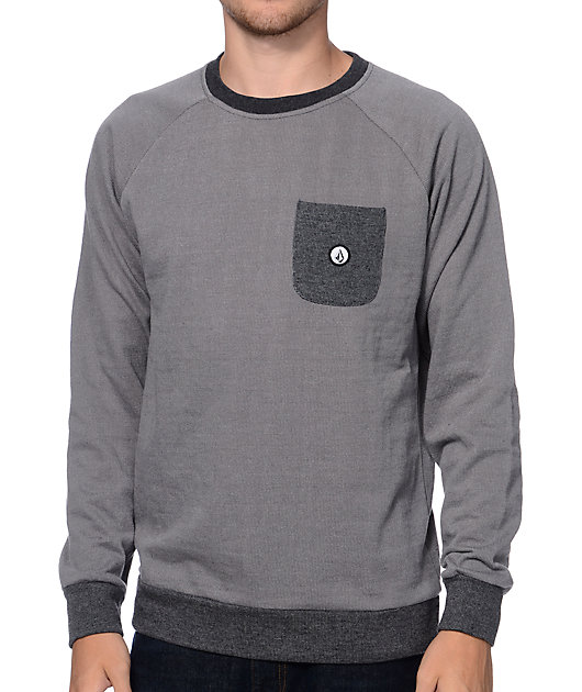 volcom crew neck sweatshirt