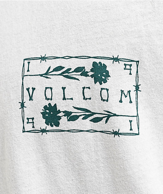 Volcom System Error White T-Shirt | Zumiez