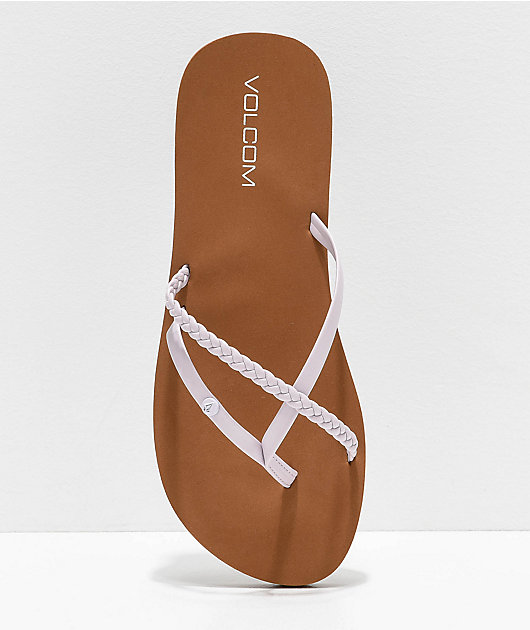 Volcom Thrills Purple Sandals