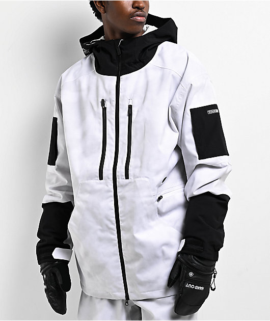 Volcom V.Co WFO White Camo 15k Snowboard Jacket | Zumiez
