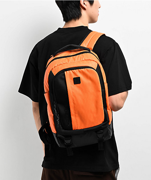 セール！VOLCOM ボルコム リュック オレンジ Amazon.co.jp: Volcom Venture バックパック、オレンジショック