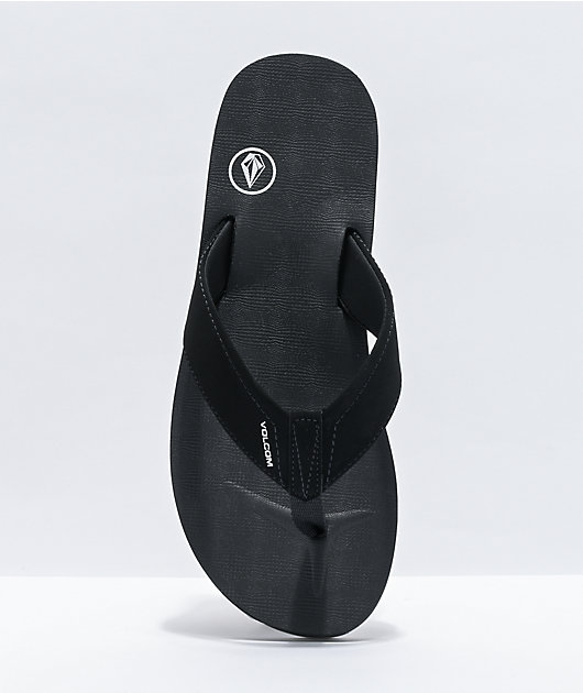 Volcom discount black sandals