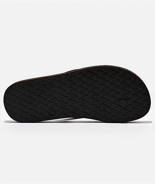 Volcom Volcomotion Black & Red Sandals