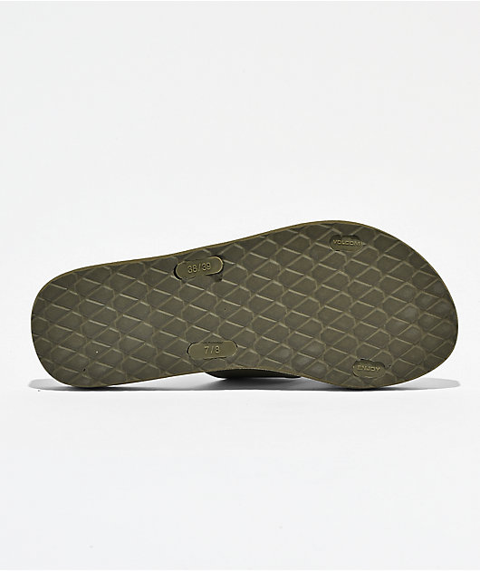 Volcom Volcomotion Olive Strap Sandals