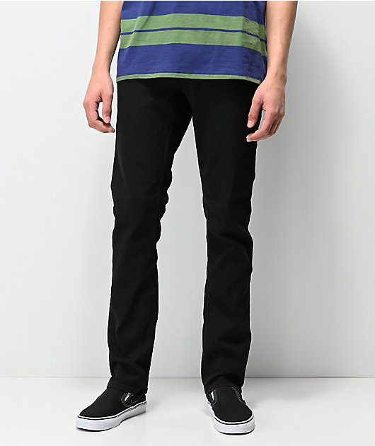 volcom jeans black