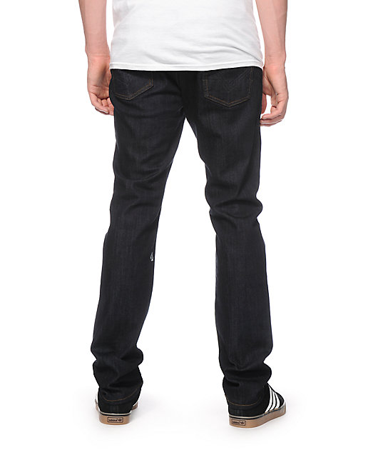 volcom men's vorta slim fit stretch denim jean