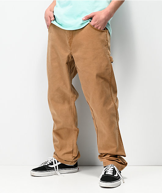 khaki carpenter pants