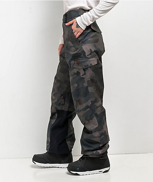 Volcom Wildling Cloudwash Camo 15K Snowboard Pants