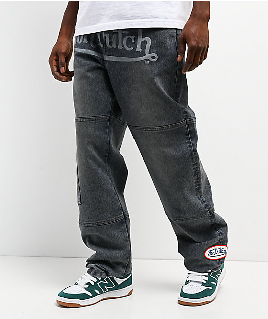 Von Dutch Angel Blue Wash Straight Leg Jeans | Zumiez