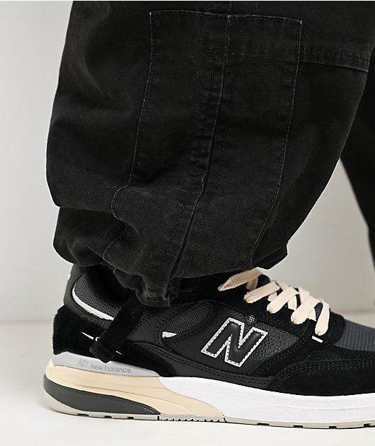 Von Dutch Commander Black Cargo Pants