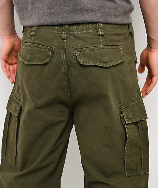 Von Dutch Commander Green Cargo Pants