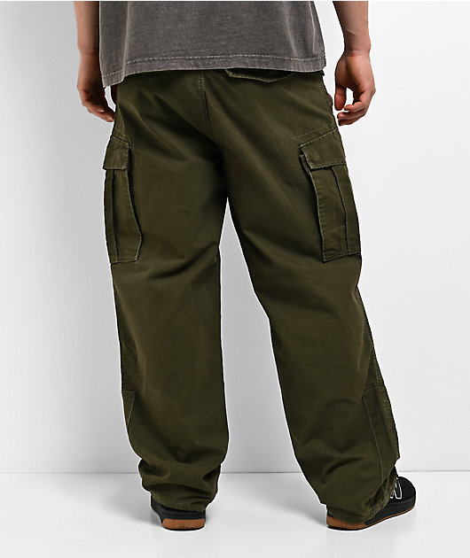 Von Dutch Commander Green Cargo Pants