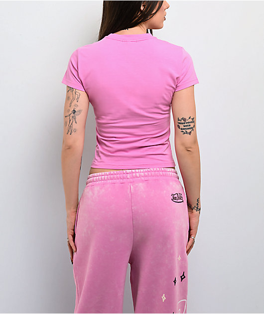 Von Dutch Cyclamen Pink T-Shirt