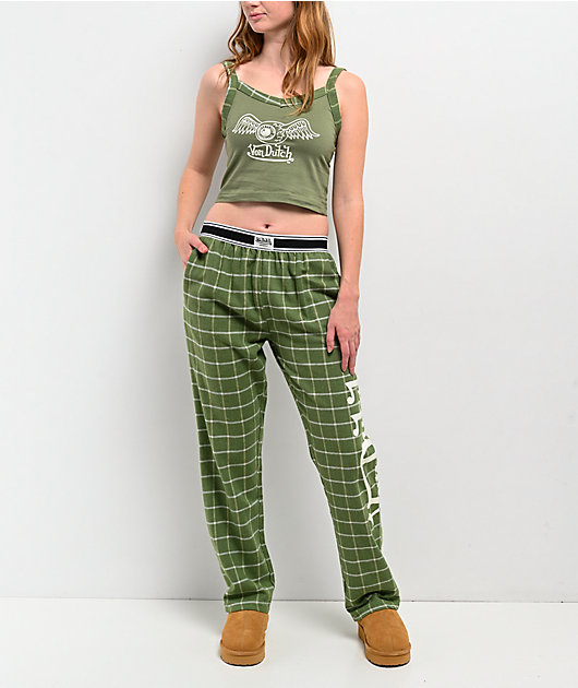 Von Dutch Green Jersey Lounge Set