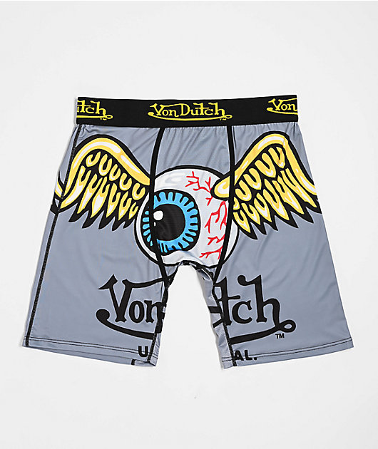 Von Dutch Grey Eye Boxer Briefs
