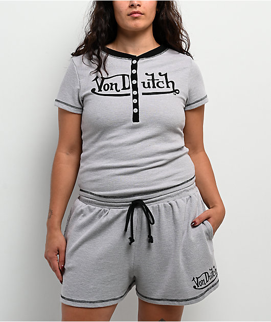 Von Dutch Grey Thermal Lounge Set