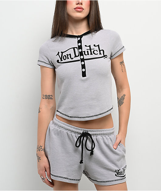 Von Dutch Grey Thermal Lounge Set