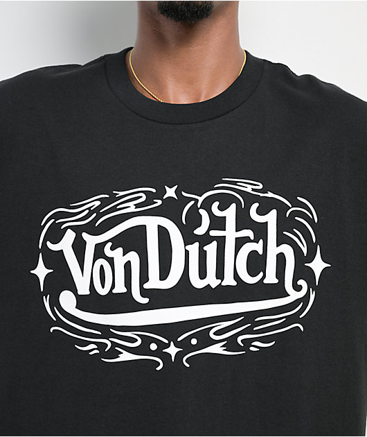 Von Dutch High Density Black T-Shirt
