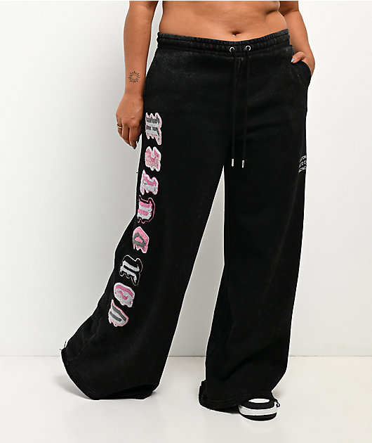 Von Dutch Mineral Black Sweatpants