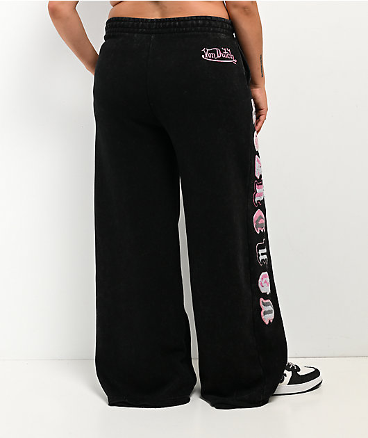 Von Dutch Mineral Black Sweatpants