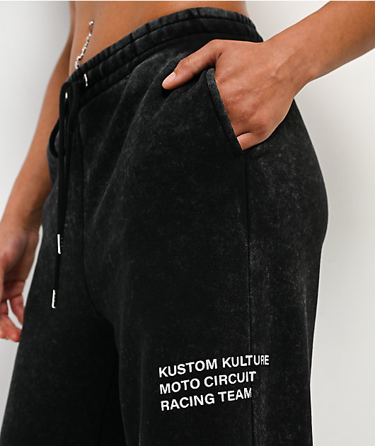 Von Dutch Mineral Black Sweatpants