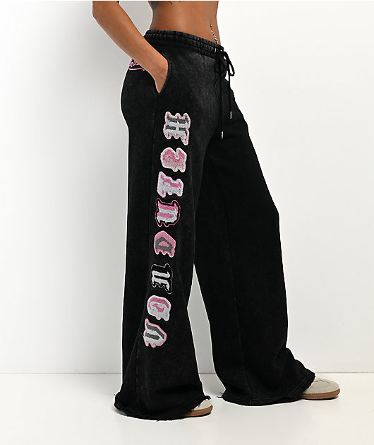 Von Dutch Mineral Black Sweatpants