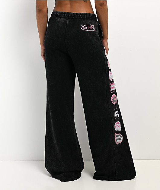 Von Dutch Mineral Black Sweatpants