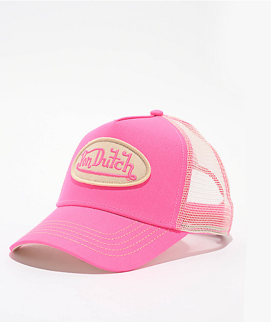 Von Dutch ボンダッチ メッシュキャップ ピンク フリー y2k