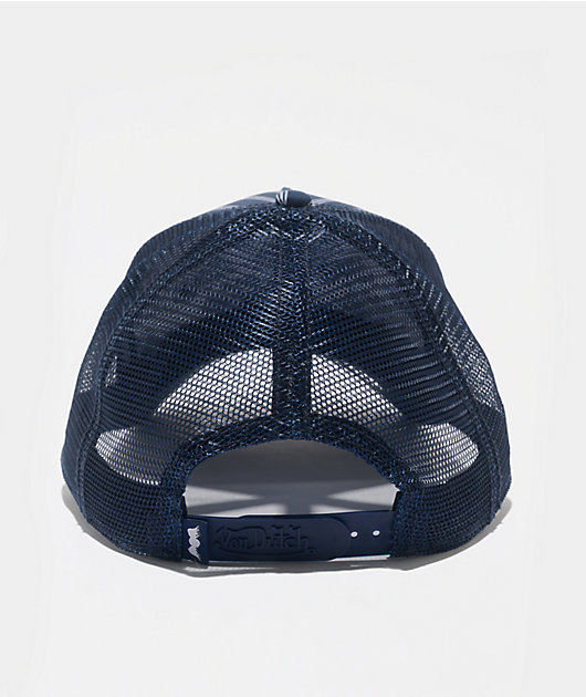 Von Dutch Railroad Navy & White Trucker Hat