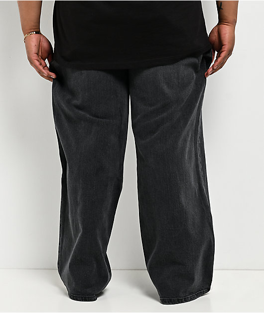 Von Dutch Reapers Black Wash Baggy Jeans