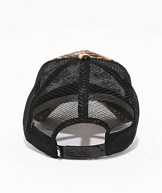 Von Dutch Safari Black Trucker Hat | Zumiez