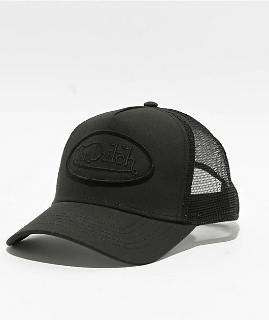『Von Dutch』Triple Trucker Triple Black Trucker – Von Dutch