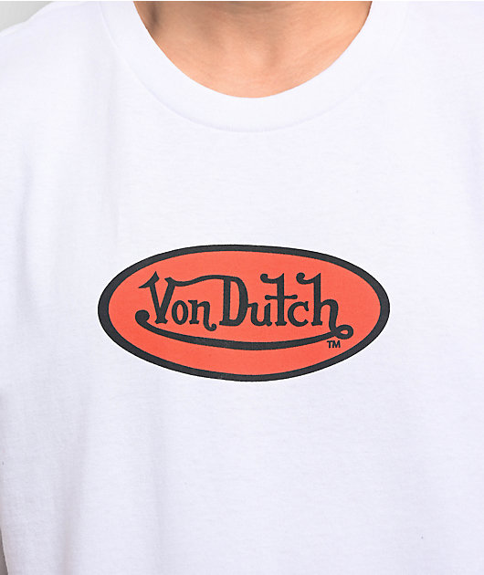 Von Dutch Tiger Snake Natural T-Shirt