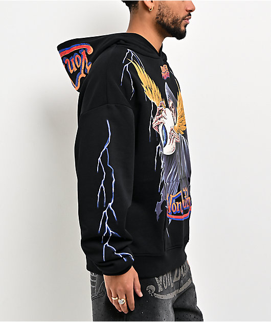 Von Dutch x Broken Promises Death Grip Black Hoodie