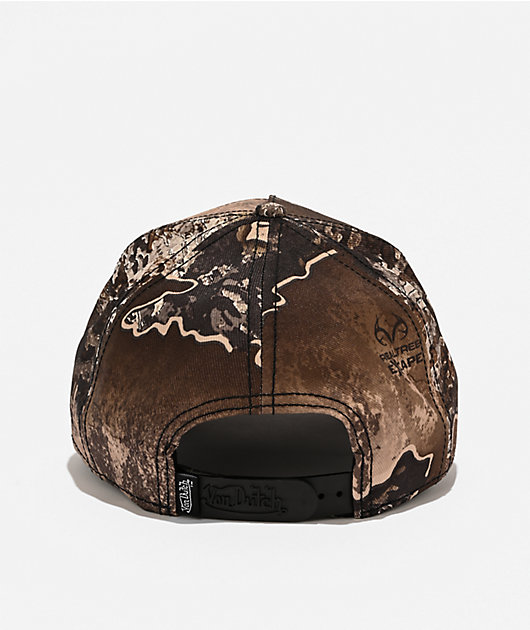 Von Dutch x Realtree Excape Green Camo Snapback Hat