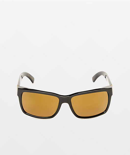 Von Zipper Elmore Black Satin & Gold gafas de sol