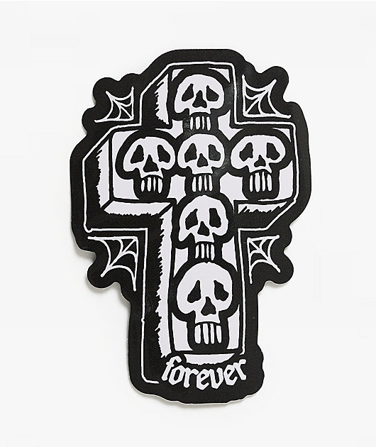 WHADAFUNK Forever Skulls Sticker