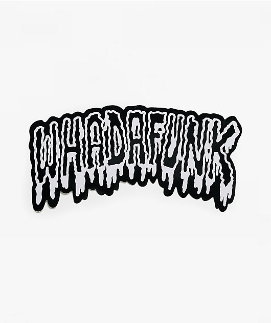 WHADAFUNK Frippy Logo XL Sticker