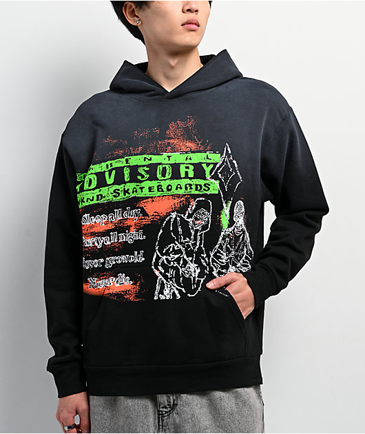 WKND Advisory Black Wash Hoodie | Zumiez