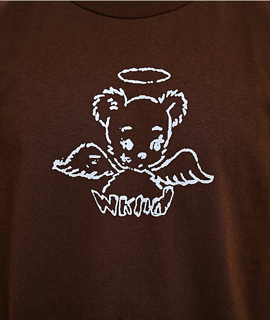 WKND Angel Bear Brown T-Shirt