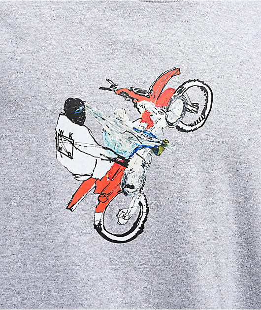 WKND Bike Heather Grey T-Shirt