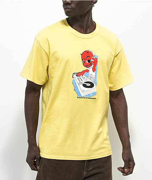 WKND DJ camiseta amarilla