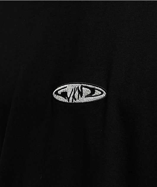 WKND Fishbone Emblem Black T-Shirt | Zumiez