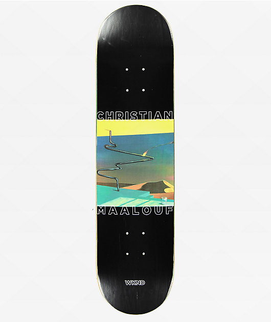 WKND Maalouf Fire In The Pipe 8.0" Skateboard Deck