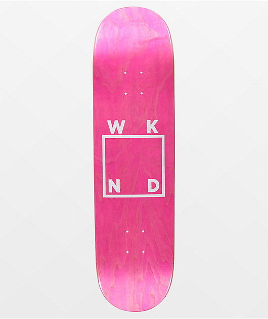 WKND White Logo 8.38" Skateboard Deck