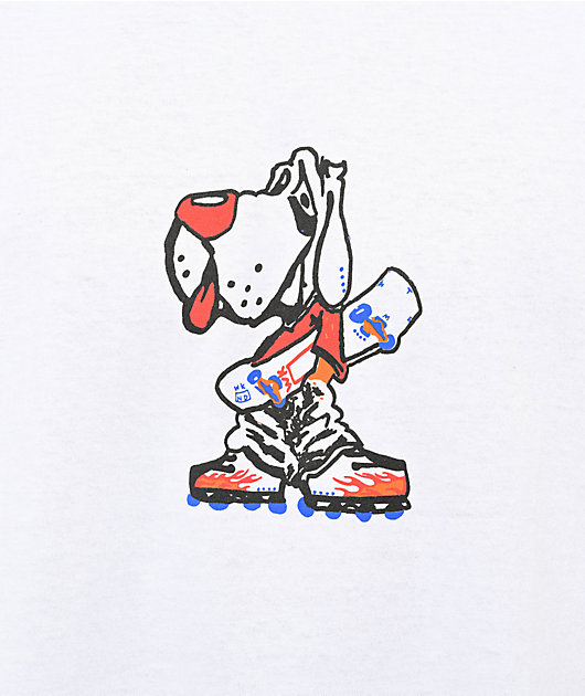 WKND x Them Sk8 Dawg White T-Shirt