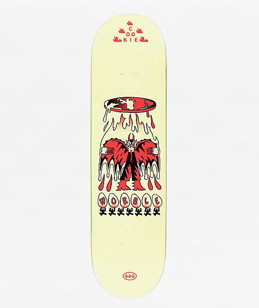 WORBLE Cookie Deviled Egg 8.5" Skateboard Deck