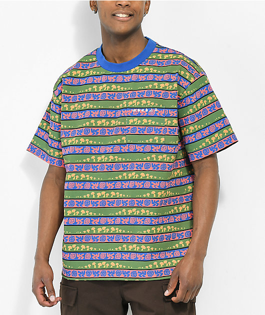 WORBLE Cure All Navy Stripe T-Shirt